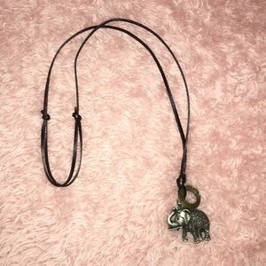 Adjustable Elephant Necklace